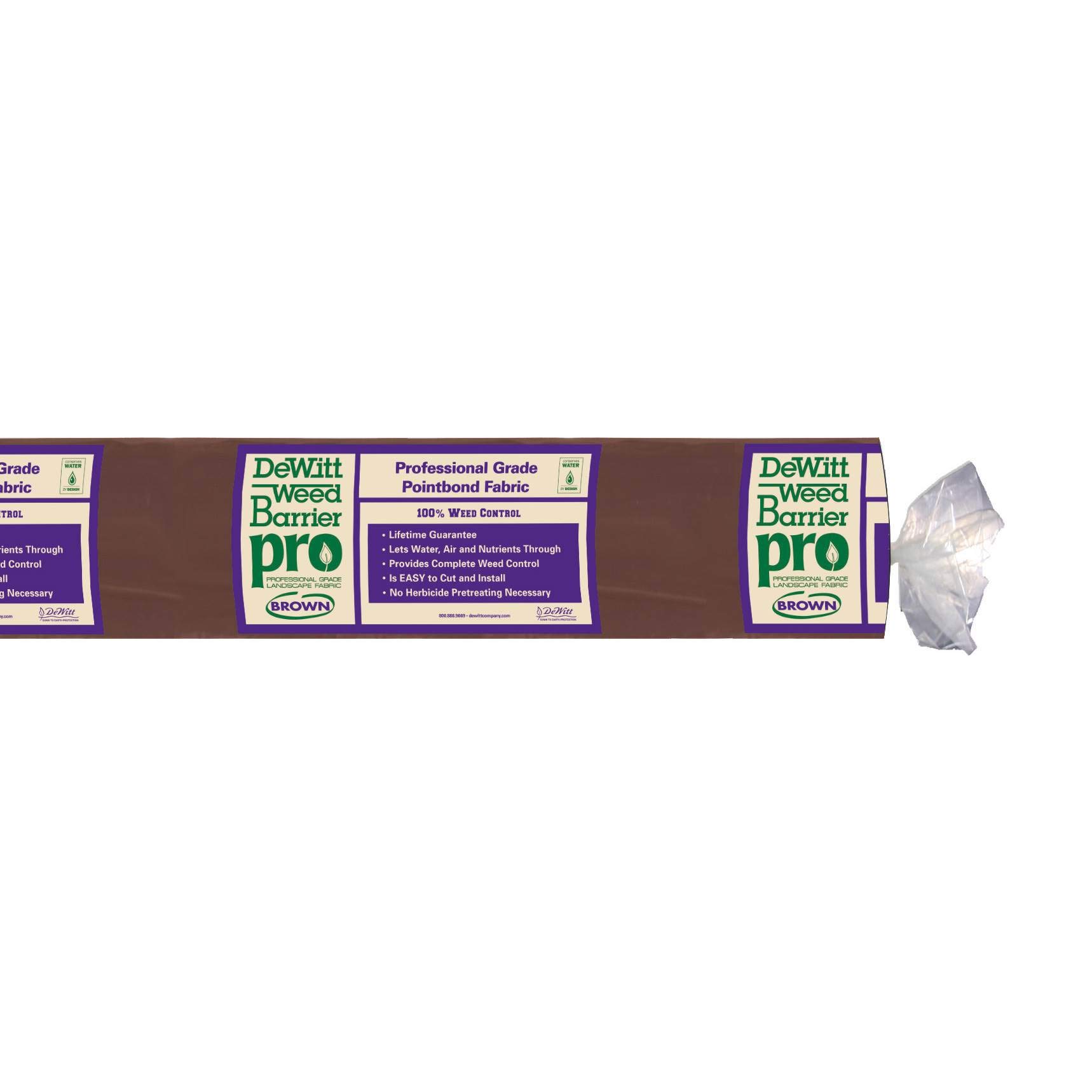 Dewitt 30 Year Professional Weed Control Fabric 3 oz, Brown, 3 x 100 Feet – Heavy-Duty Landscape Barrier and Ground Cover for Gardens, Raised Beds, Walkways, and Outdoor Landscaping - Image 10