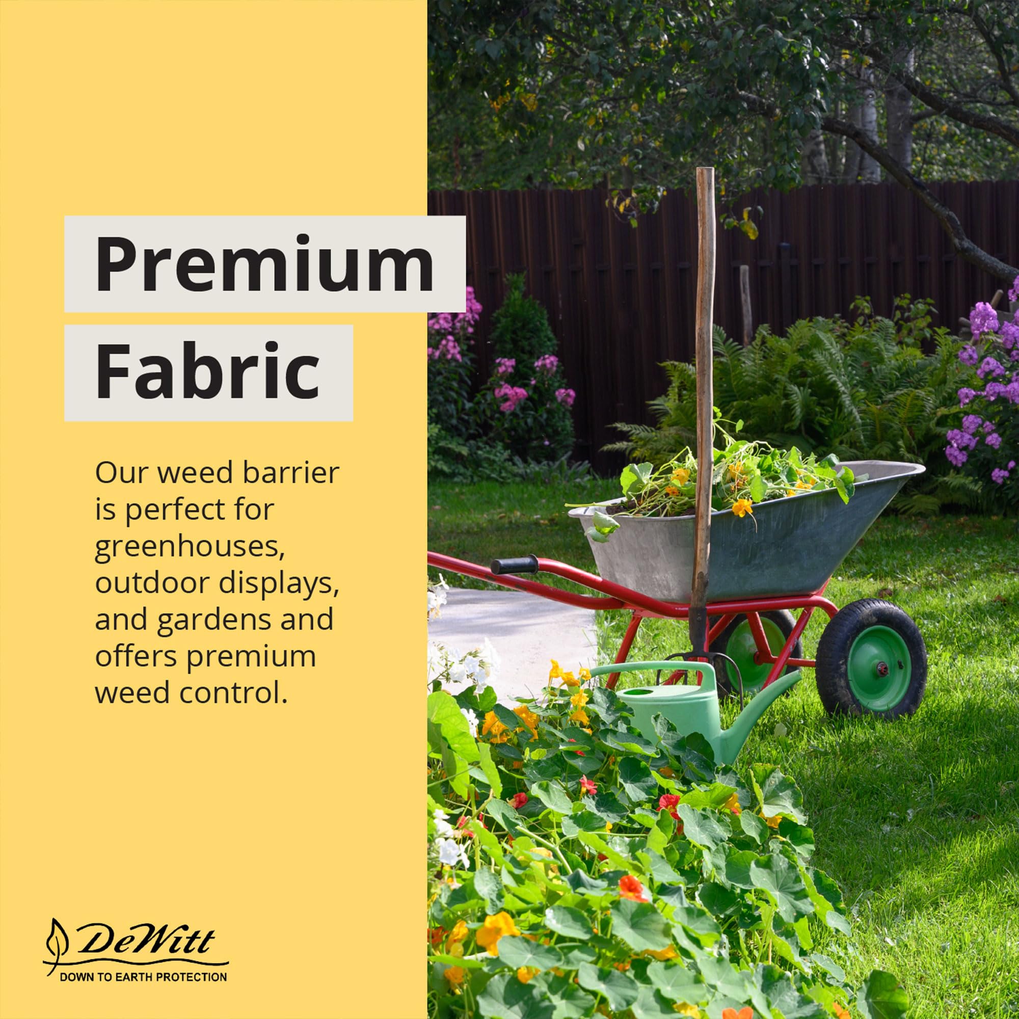 Dewitt 5-Pack Sunbelt Weed Barrier Fabric 3.2 oz, 6 x 300 Feet – Heavy-Duty Ground Cover Mat for Greenhouse Floors, Garden Rows, Raised Beds, Yard Gardening, and Outdoor Landscape Protection - Image 8