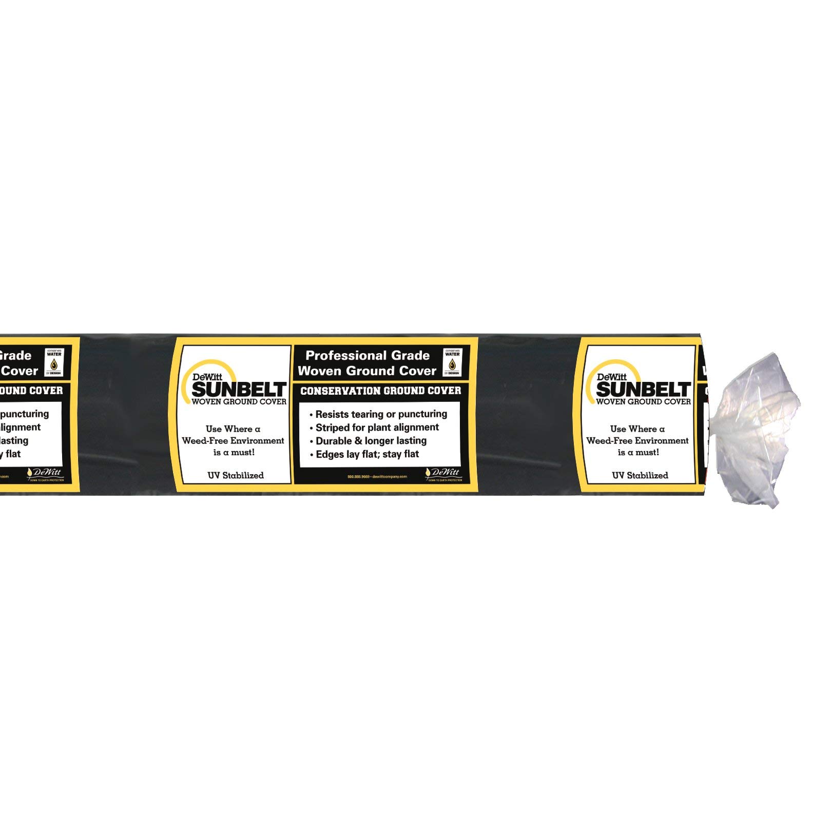 Dewitt 7-Pack Sunbelt Weed Barrier Fabric 3.2 oz, 4 x 300 Feet – Heavy-Duty Ground Cover Mat for Greenhouse Floors, Garden Rows, Raised Beds, Yard Gardening, and Outdoor Landscape Protection - Image 7